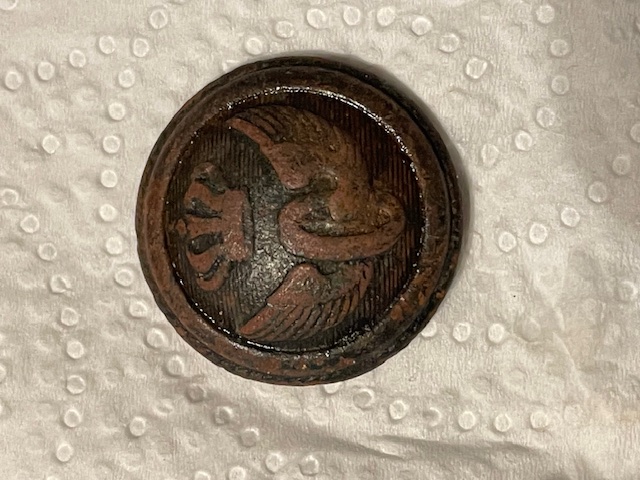 Danish State Railways Button