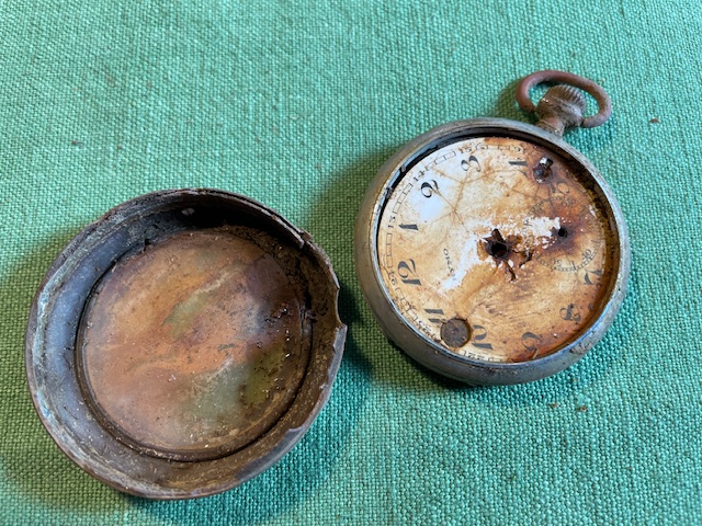 Pocket Watch with Silver Casing (Circa early 1900s)